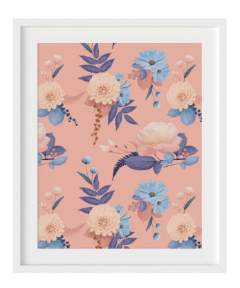 Pastel Sunset Meadow