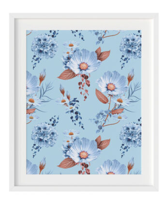 Pastel Winter Garden