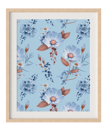 Pastel Winter Garden