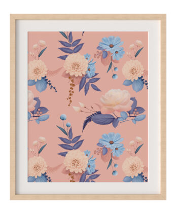 Pastel Sunset Meadow